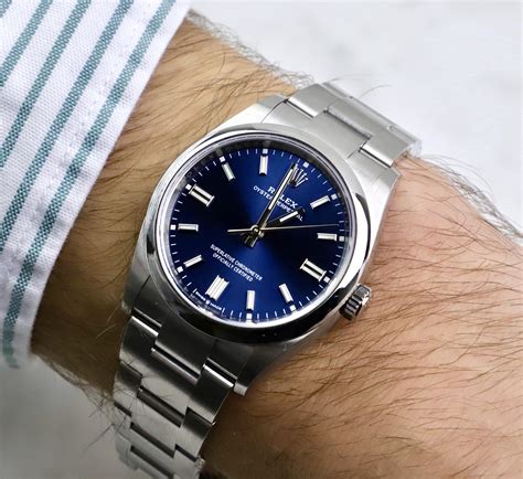 Rolex Oyster Perpetual 36 2015 Blue 11